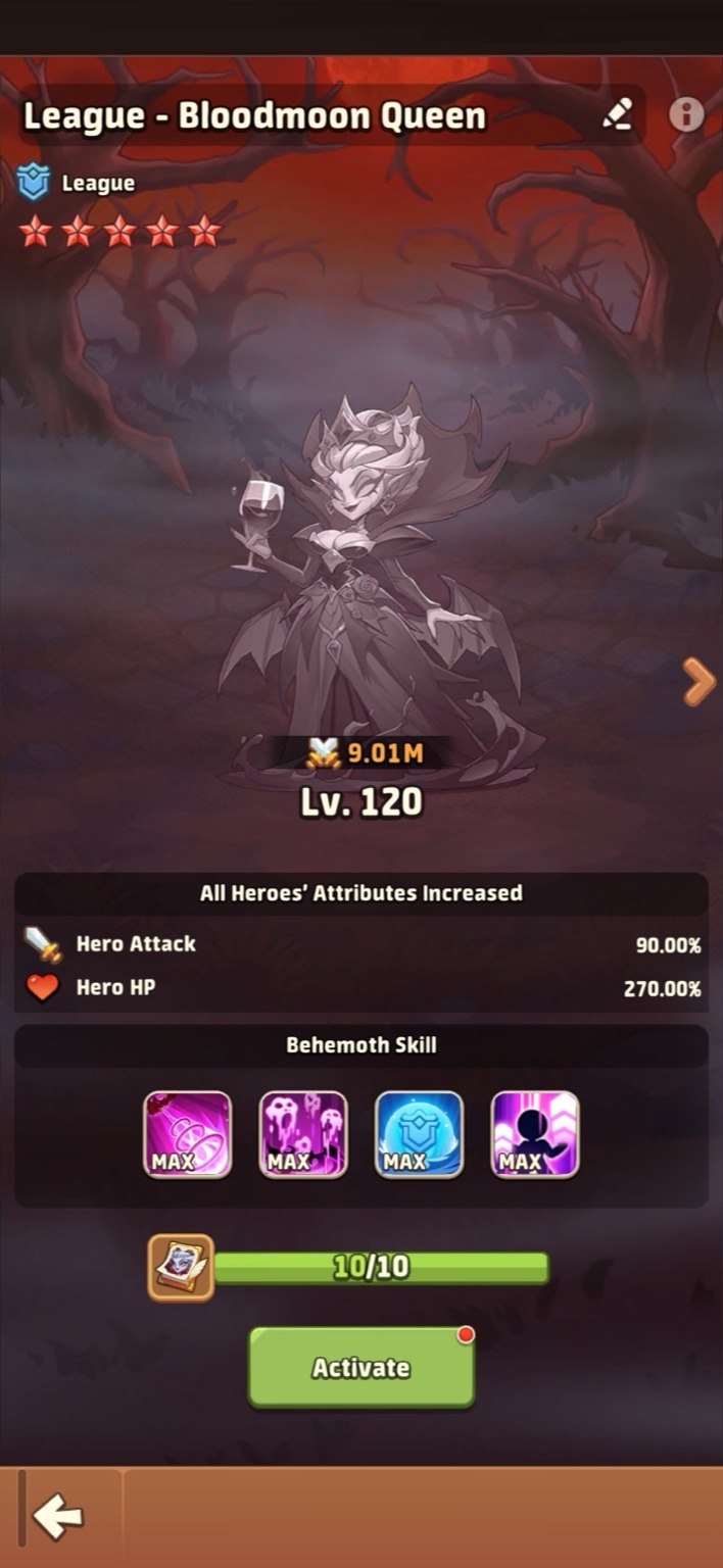 Unlock the Behemoth with 10 tickets