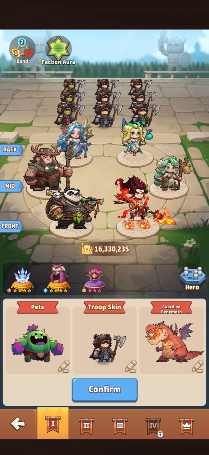 Assign your Behemoth to a hero queue